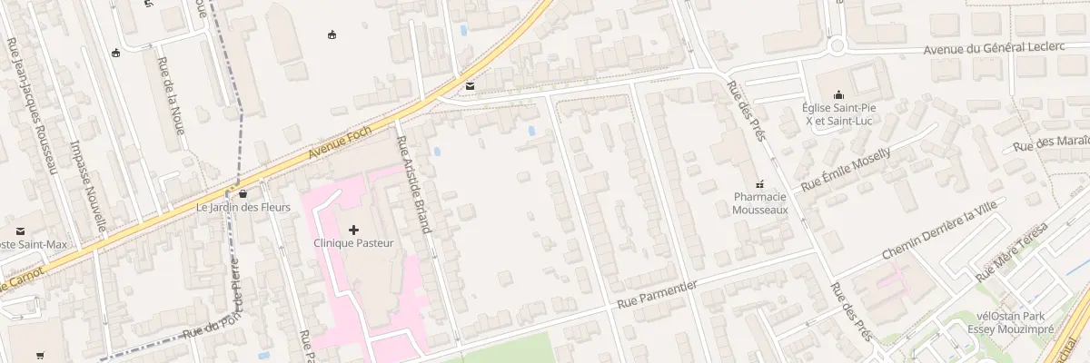 Plan du 8 Rue Lamartine à Essey-lès-Nancy