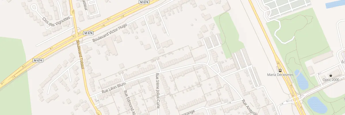Plan du 59 Rue Leon Blum à Tomblaine
