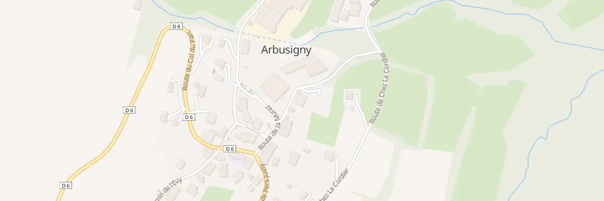 Plan du 46 Imp de la Salle à Arbusigny