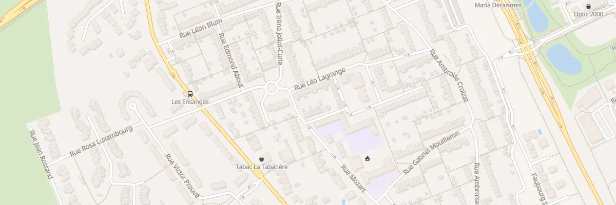 Plan du 6 Rue Léo Lagrange à Tomblaine