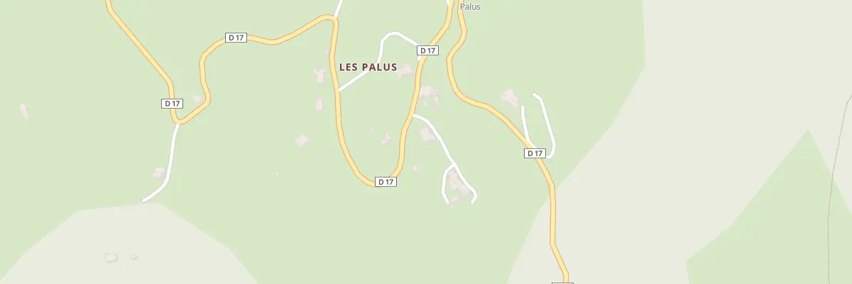 Plan du 7055 Les Palus à Beynes