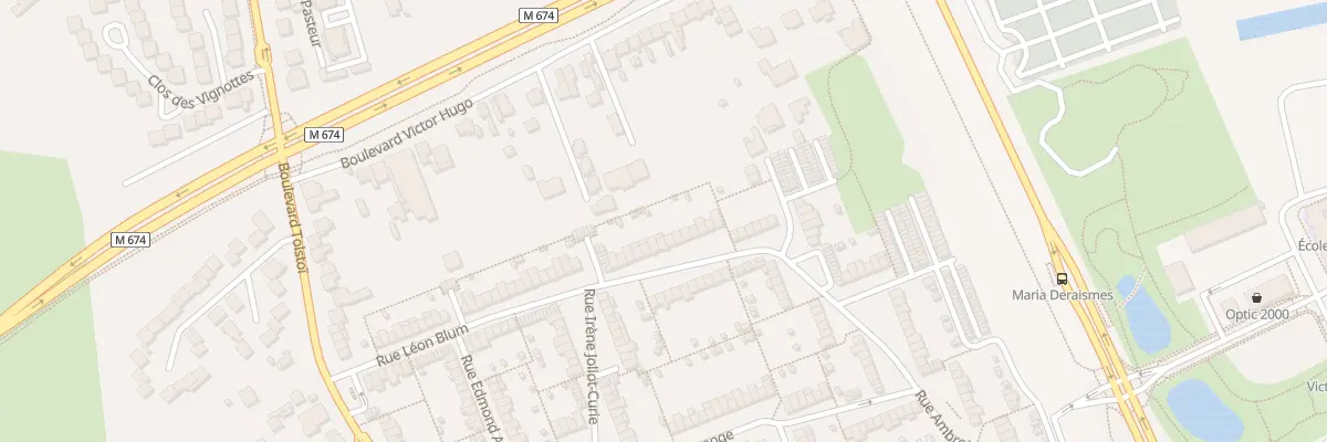Plan du 63 Rue Leon Blum à Tomblaine