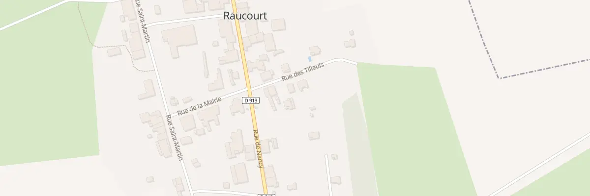 Plan du 9 Rue des Tilleuls à Raucourt