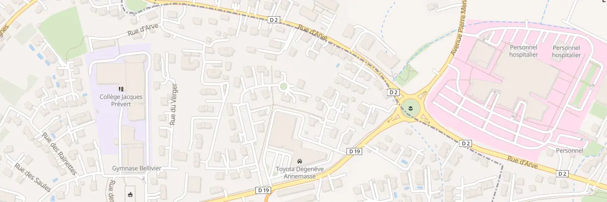 Plan du 15 Rue Jean-Jacques Rousseau à Gaillard