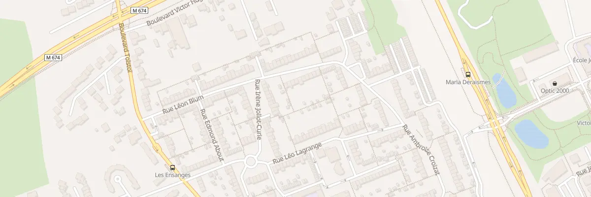 Plan du 28 Rue Leon Blum à Tomblaine