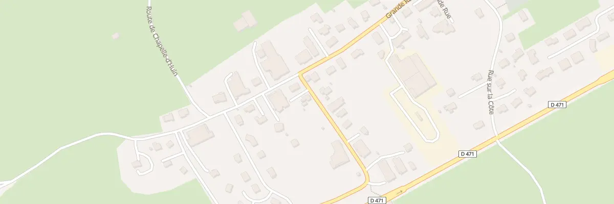 Plan du 50 Gr Grande Rue à Bulle