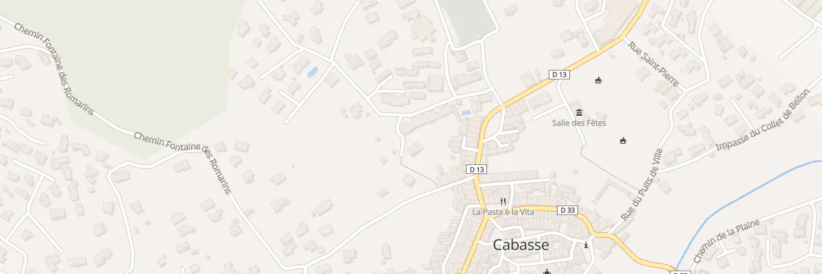Plan du 5683 Quartier Neuf à Cabasse