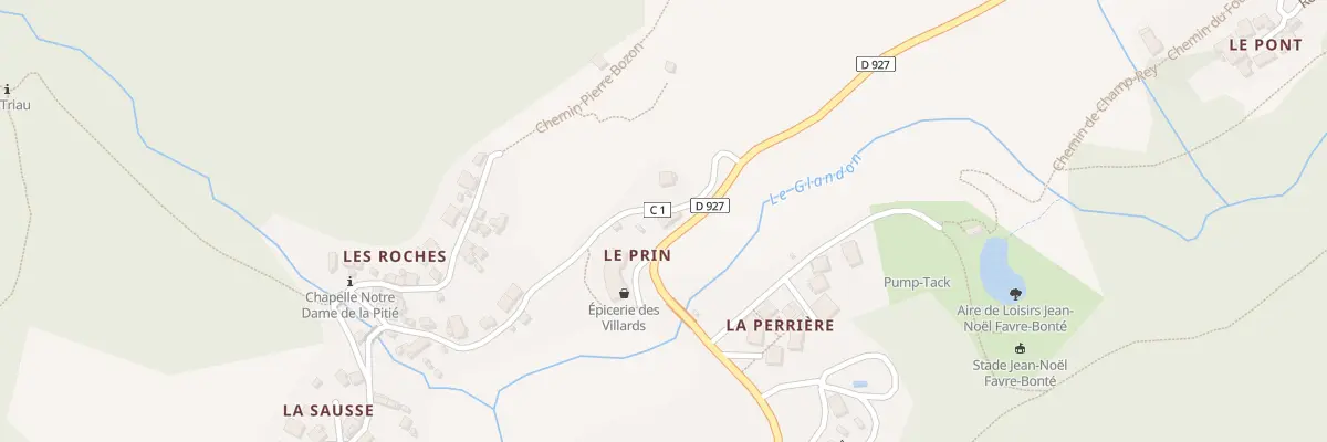 Plan du 5152 Sous la Tour à Saint-Colomban-des-Villards