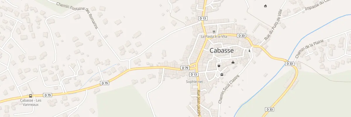 Plan du 34 Rue Pasteur à Cabasse
