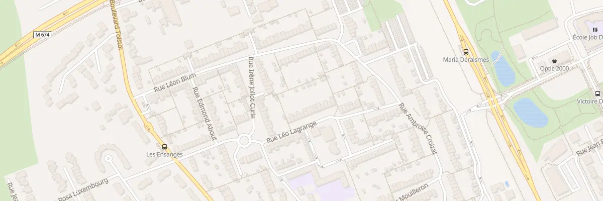 Plan du 11 Rue Léo Lagrange à Tomblaine