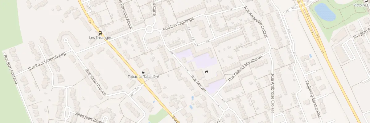 Plan du 3 Rue Mozart à Tomblaine