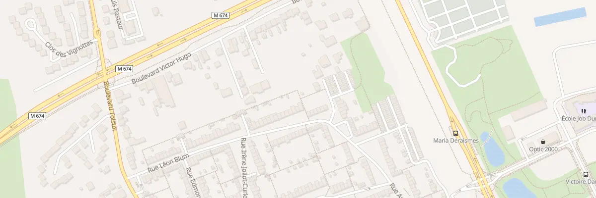Plan du 75 Rue Leon Blum à Tomblaine