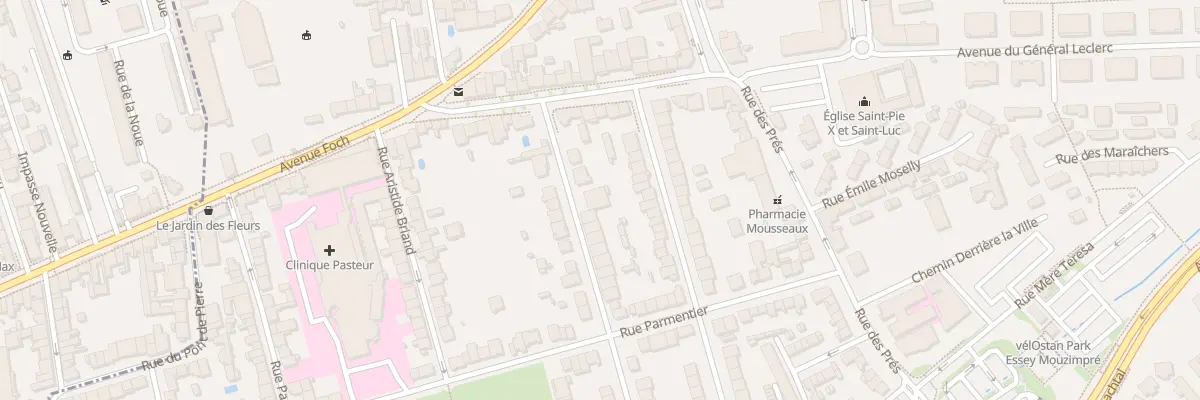 Plan du 9 Rue Lamartine à Essey-lès-Nancy