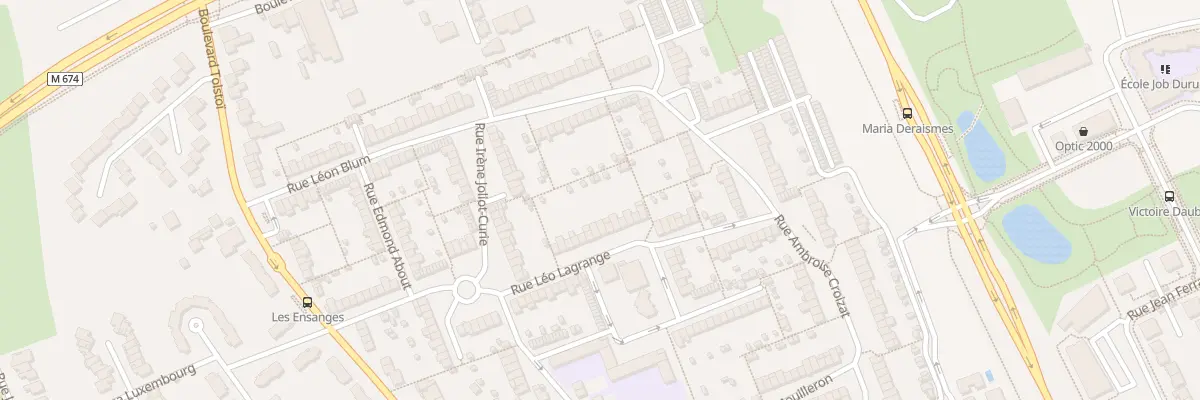 Plan du 17 Rue Léo Lagrange à Tomblaine