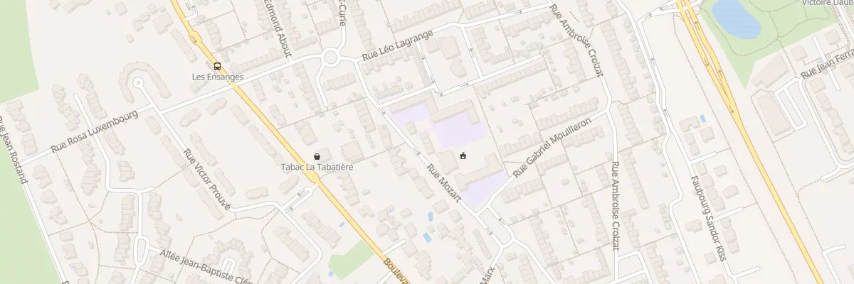 Plan du 7 Rue Mozart à Tomblaine
