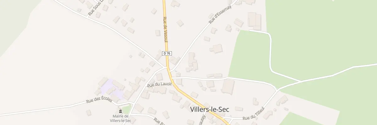 Plan du 2 Rue d’Essernay à Villers-le-Sec