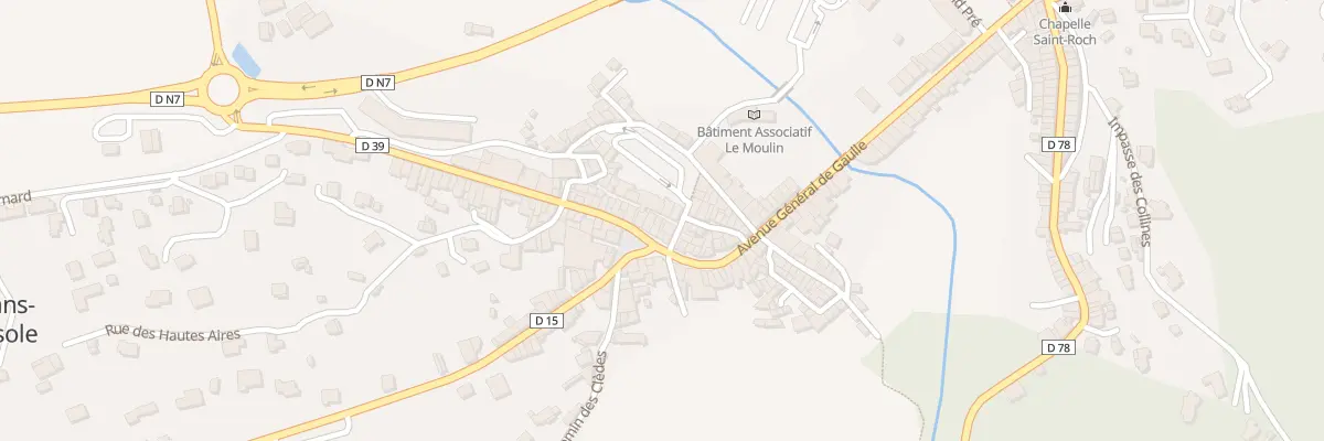 Plan du 1 Tra du Portaigue à Flassans-sur-Issole