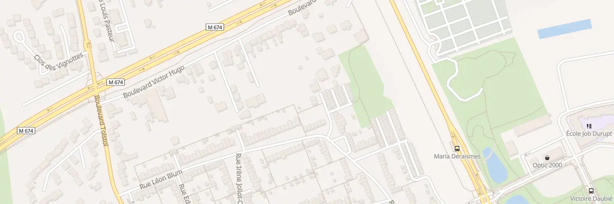 Plan du 91 Rue Leon Blum à Tomblaine