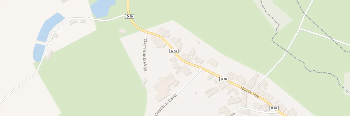 Plan du 39 Rue Grande Rue à La Haye