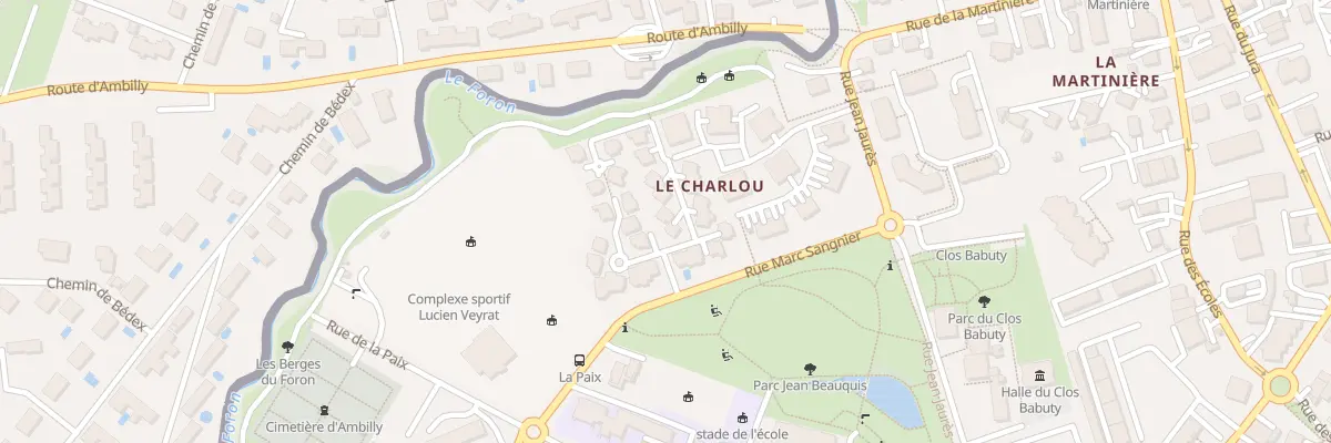 Plan du 23 All des Chèvrefeuilles à Ambilly