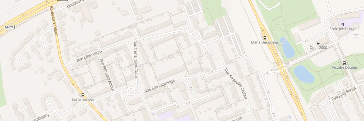 Plan du 27 Rue Léo Lagrange à Tomblaine