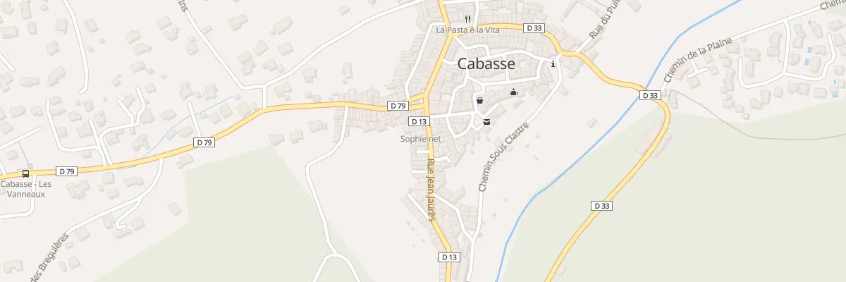 Plan du 5246 Rue Jean Jaurès à Cabasse