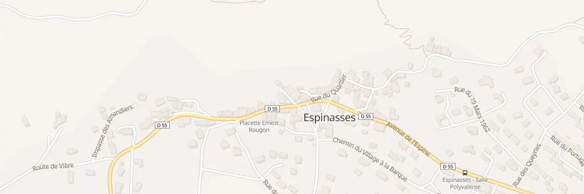 Plan du 14 Imp des Acacias à Espinasses
