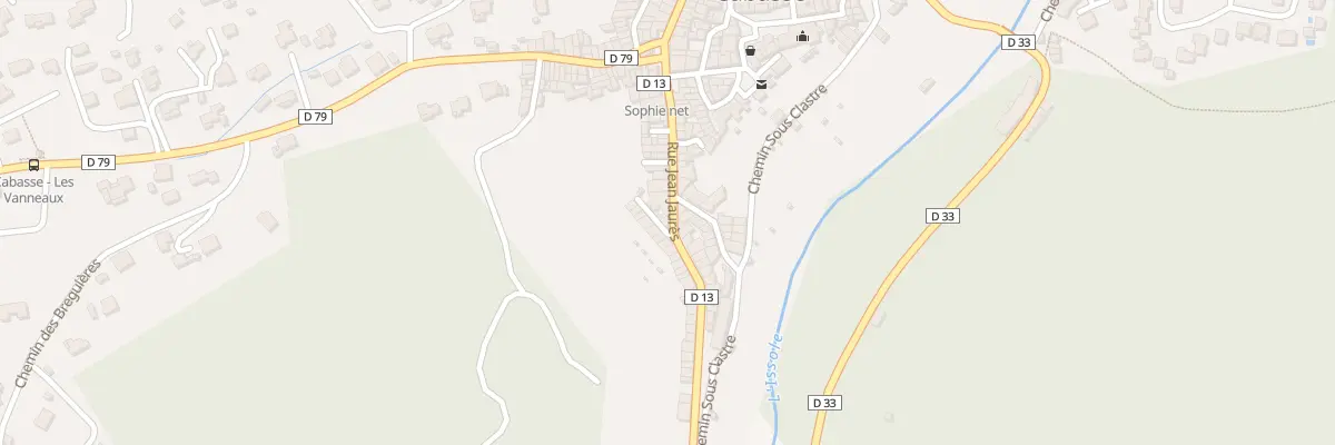 Plan du 5261 Rue Jean Jaurès à Cabasse