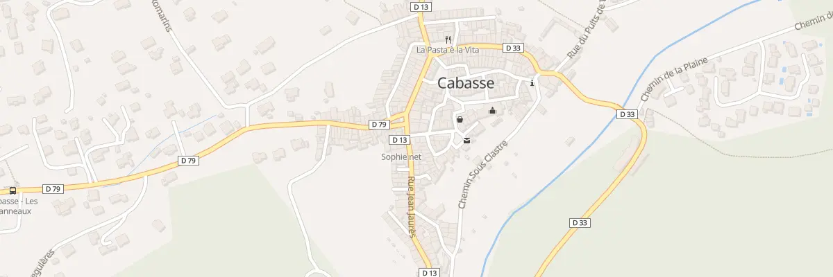 Plan du 3 Rue Jean Jaurès à Cabasse