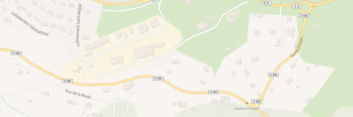 Plan du 9000 La Combe à Salernes