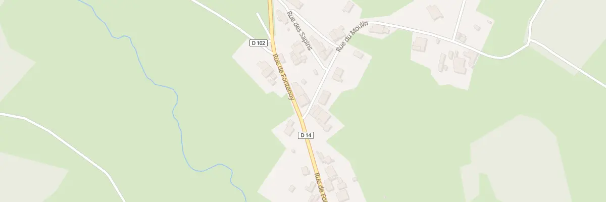 Plan du 1 Rue du Moulin à Cuve