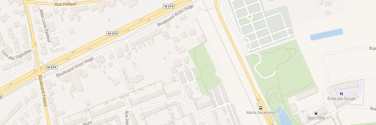 Plan du 97 Rue Leon Blum à Tomblaine