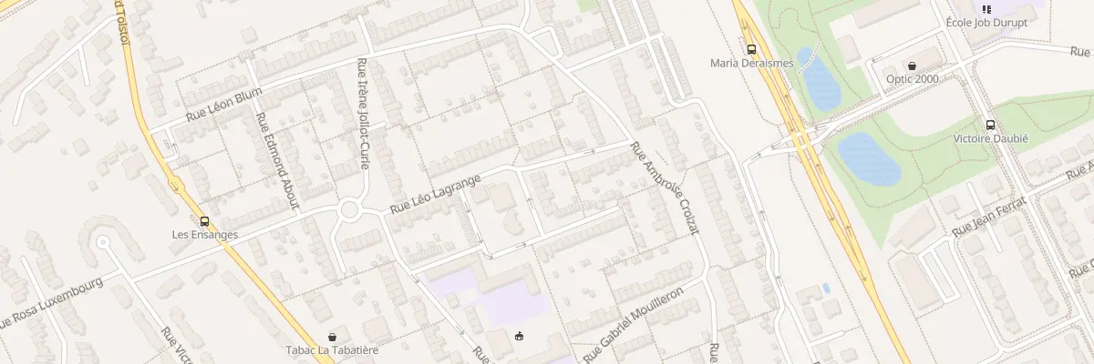 Plan du 30 Rue Léo Lagrange à Tomblaine