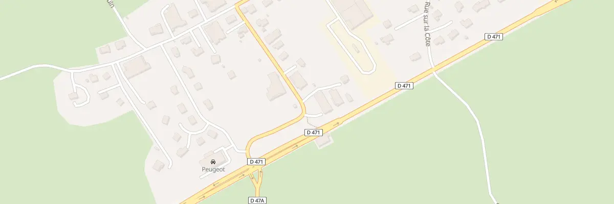 Plan du 65B Grande Rue à Bulle