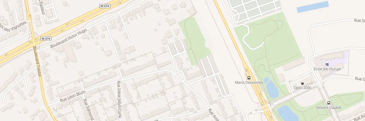 Plan du 5 Rue Ambroise Croizat à Tomblaine