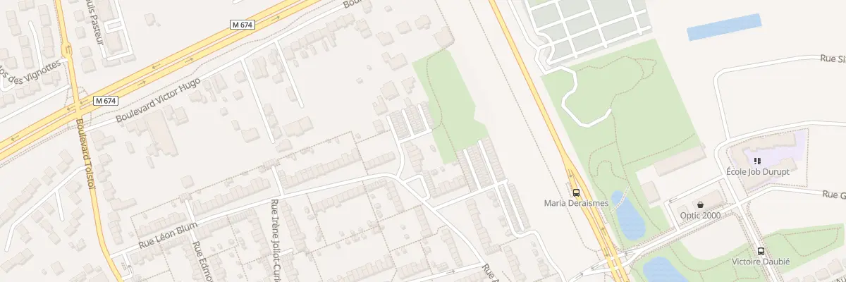 Plan du 1 Rue Ambroise Croizat à Tomblaine