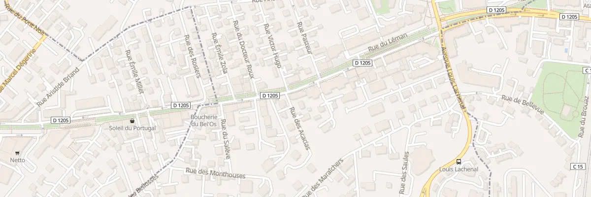 Plan du 19 Rue de geneve à Ambilly
