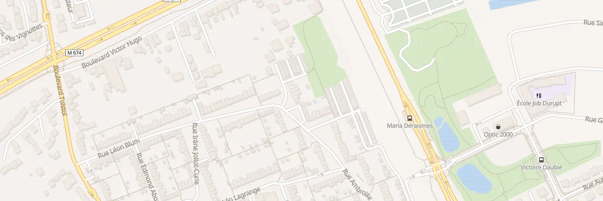 Plan du 11 Rue Ambroise Croizat à Tomblaine