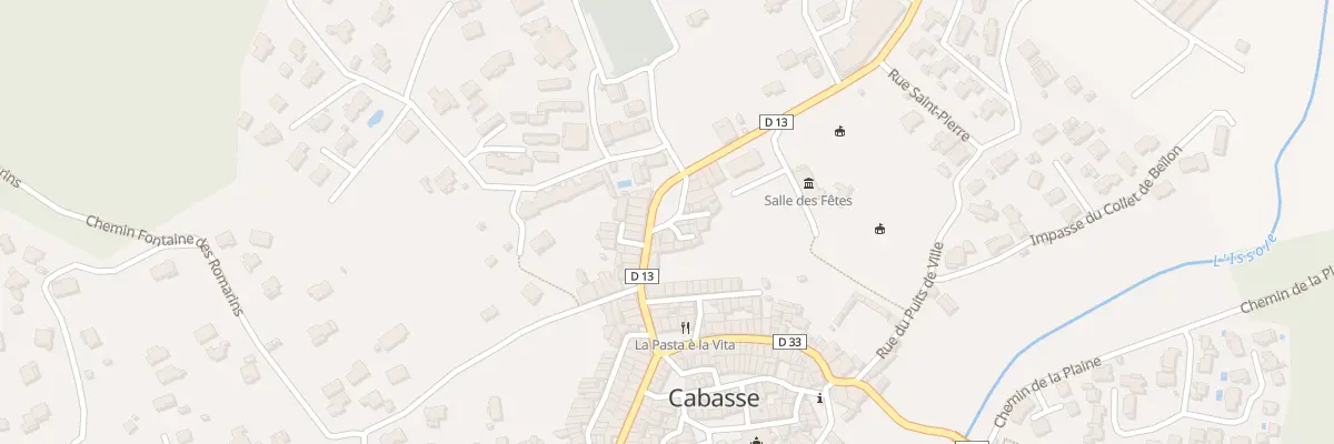 Plan du 14 Pl du Monument à Cabasse