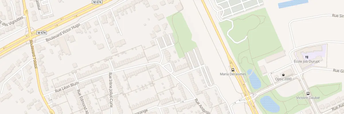 Plan du 9 Rue Ambroise Croizat à Tomblaine