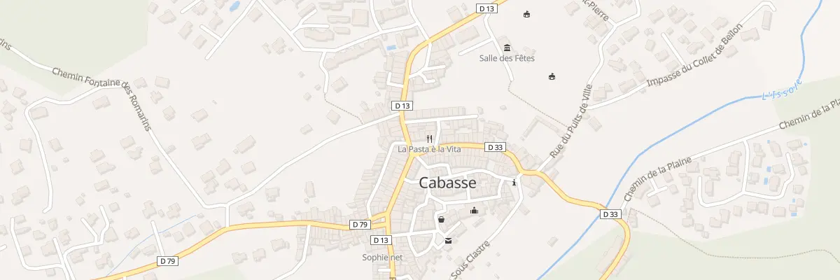 Plan du 2 Pl de la Liberation et 18 Jui à Cabasse