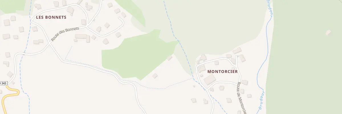 Plan du 160 Imp de Montorcier à Saint-Jean-Saint-Nicolas