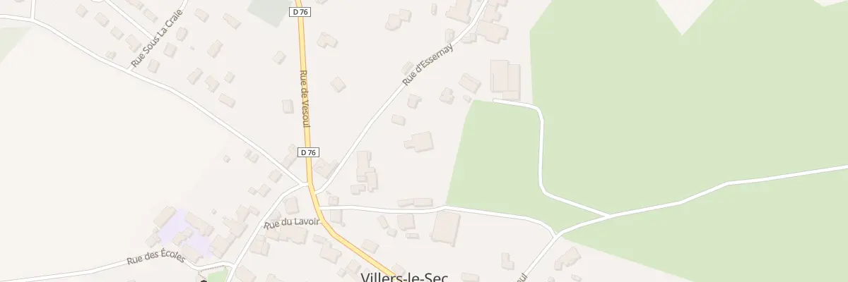 Plan du 6 Rue d’Essernay à Villers-le-Sec
