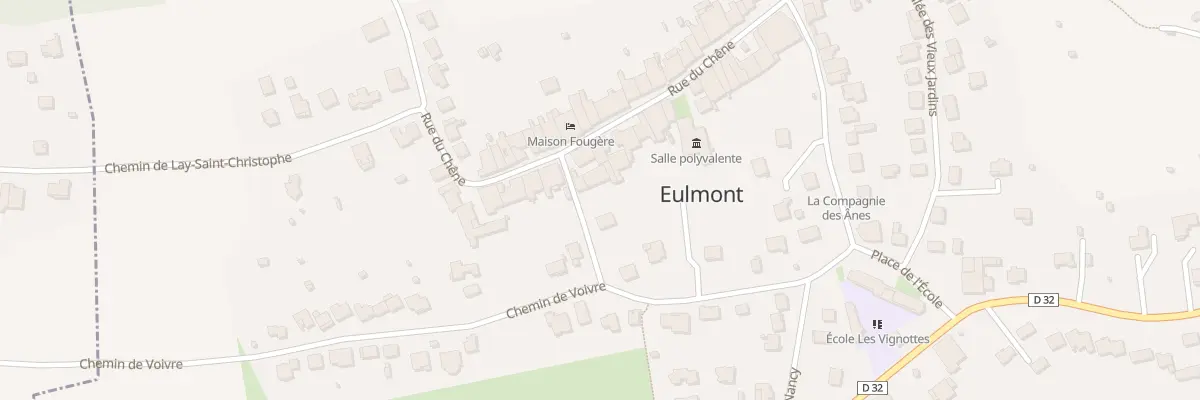 Plan du 27 Rue du Chêne à Eulmont