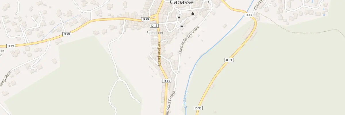 Plan du 5000F Rue des Moulins à Cabasse