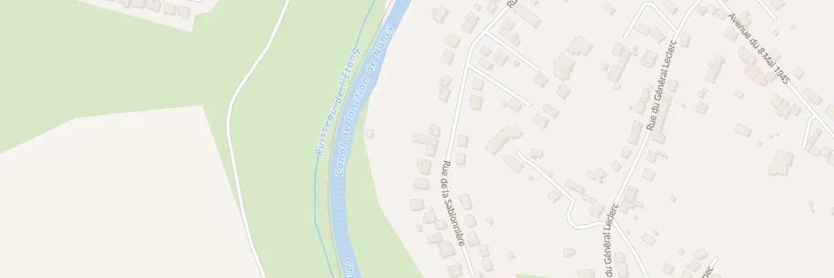 Plan du 8 Rue de la Sablonniere à Laneuveville-devant-Nancy