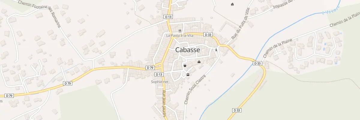 Plan du 5173 Pl Aristide Briand à Cabasse