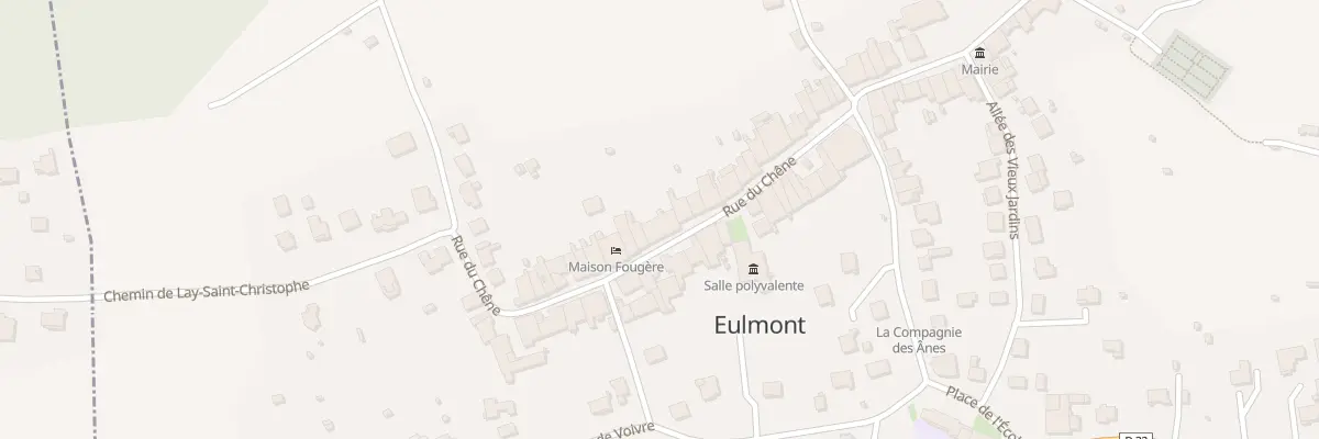 Plan du 28 Rue du Chêne à Eulmont
