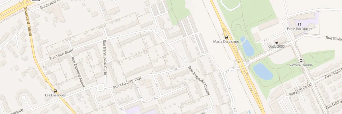 Plan du 28 Rue Ambroise Croizat à Tomblaine