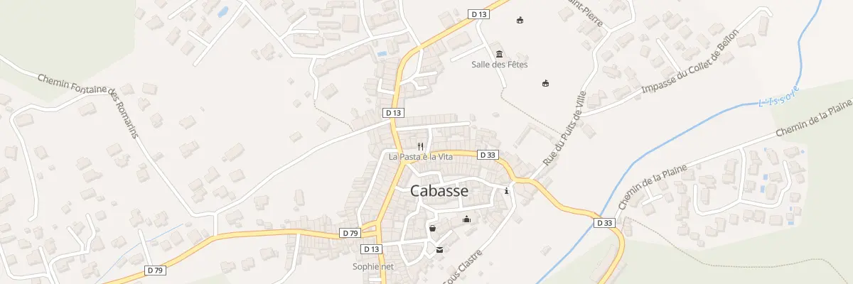 Plan du 5082 Pl de la Liberation et 18 Jui à Cabasse